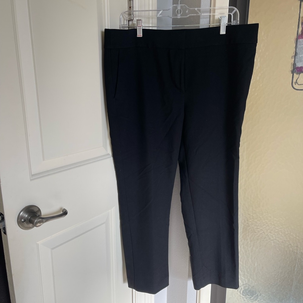 Loft Black Marisa Pants - Size 14P